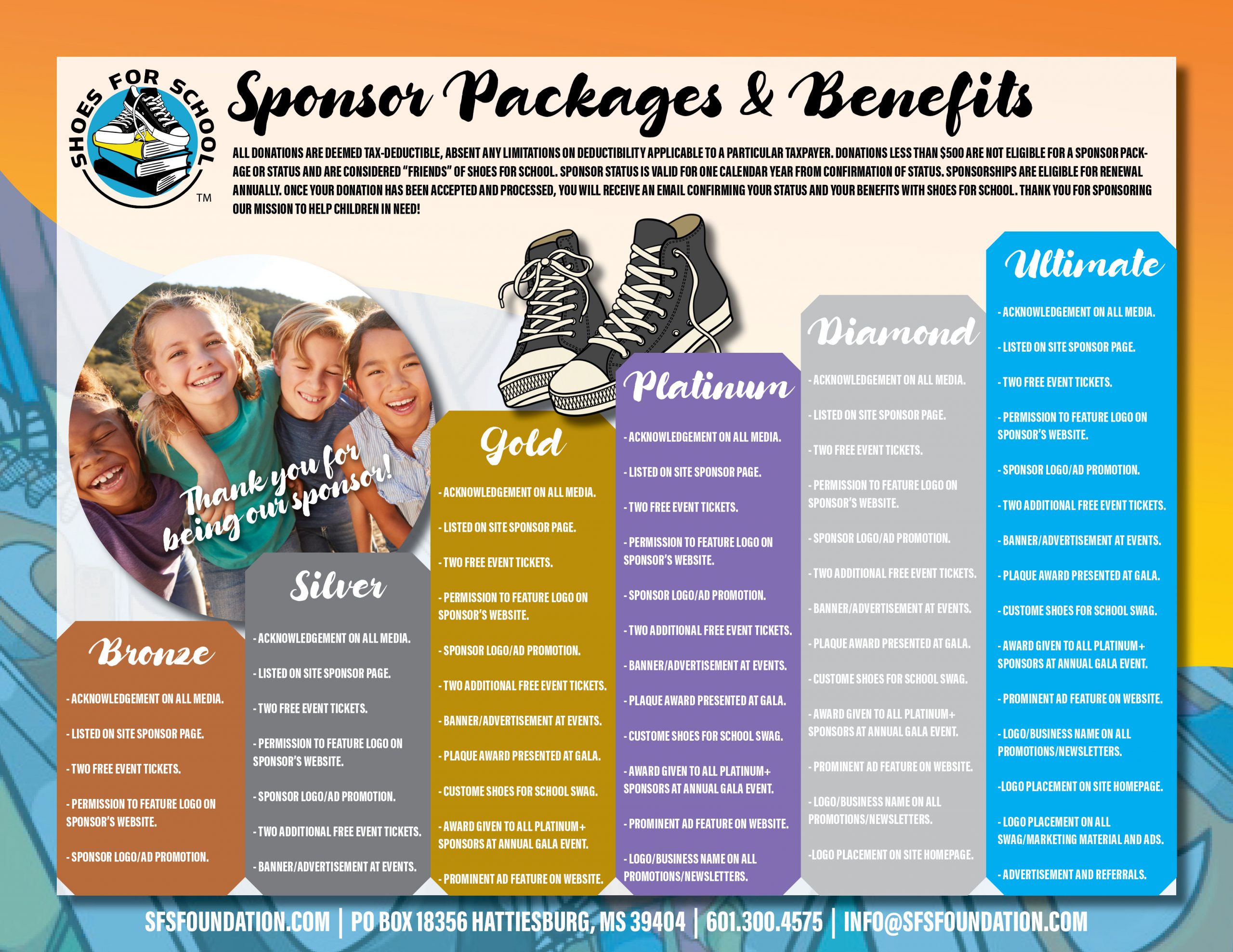 sponsor packages